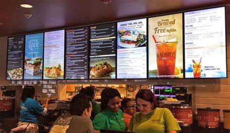 Unleashing The Power Of Digital Display Screens In Restaurants