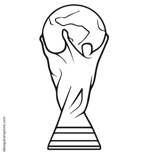 Fifa World Cup Dibujos Para Colorear Gratis Logo Oficial Qatar 2022