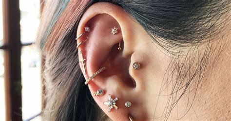 Cartilage Piercing Jewelry - Instagram Double Piercings