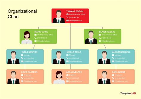 40 Organizational Chart Templates Word Excel Powerpoint Within