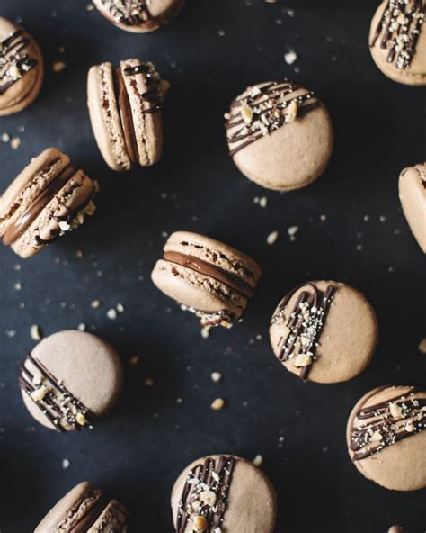 Ferrero Rocher Macarons Recipe Macarons How To Roast Hazelnuts