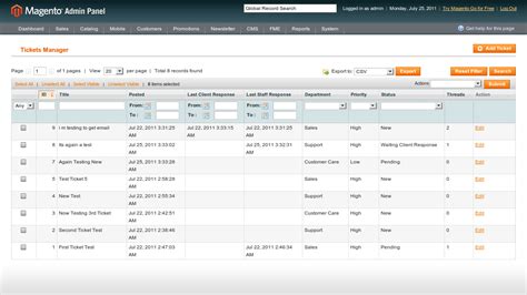 In enterprise manager, the alert annotation is updated. Magento HelpDesk, Support Ticket System for Customer Service