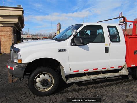 2003 Ford F 350 Extended Cab 4x4 Utility Pickup