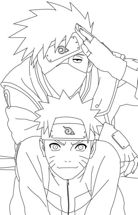 Naruto Coloring Pages Printable Coloring Home