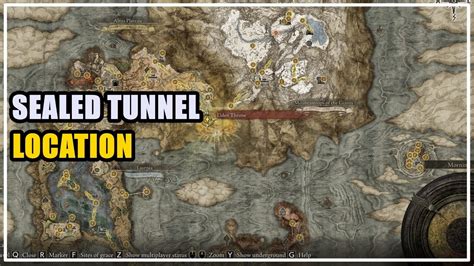 Sealed Tunnel Location Elden Ring Youtube