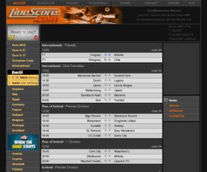 Follow all football games live results, look up sports betting stats, learn about the team lineups of clubs and view the schedules of streamed football matches. Livescore.tv: LiveScore.com : Soccer Live Scores