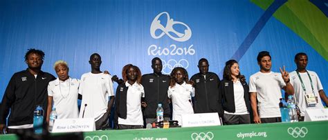Standing Ovation For Team Refugees At Olympic Opening Ceremony In Rio By Australia For Unhcr