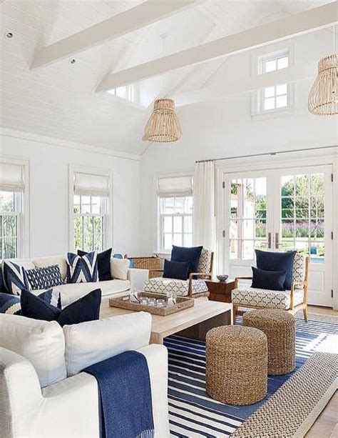 79 Amazing Coastal Living Room Decor Ideas Livingroom
