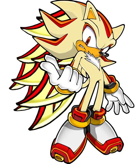 How To Draw Super Shadow From Sonic Howto Draw
