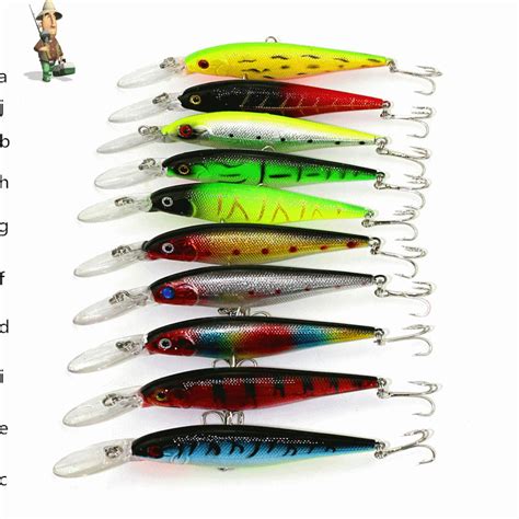 Fishing Hook Minnow Crankbait Fishing Lure Bass Baits Isca Artificial