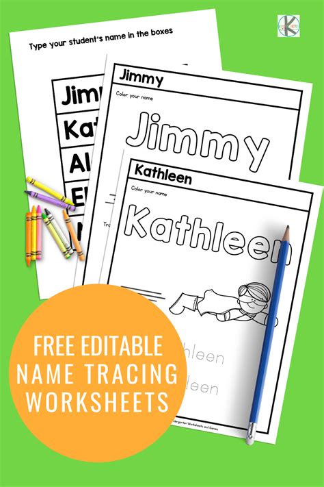 Editable Name Tracing Sheet Totschooling Toddler Preschool Kids First