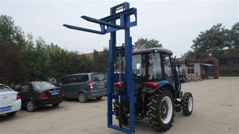 Tractor Rear Mounted 3 Point Linked Hydraulic Forklift Load 500kg