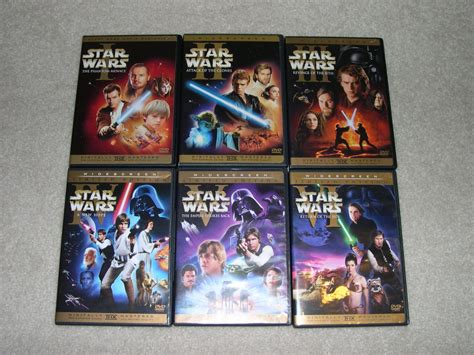 Star Wars Movies Dvd Collection Box Set Original Version Star Wars