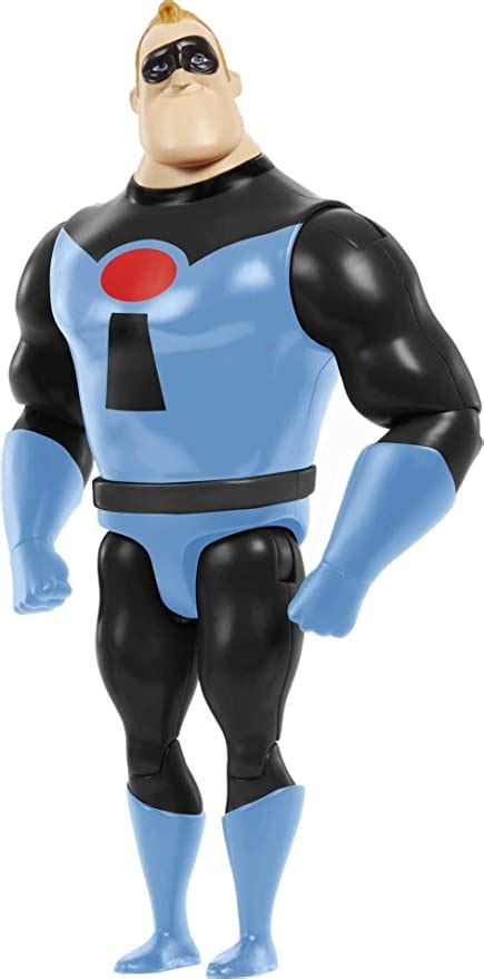 Mattel Disney And Pixar The Incredibles Mr Incredible Action Figure Posable Character In