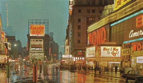 times square postcard 1960 s a photo on flickriver times square nyc history vintage new york