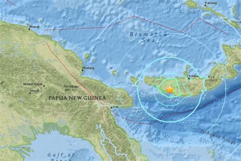 Earthquake Hits Off Papua New Guinea News World Emirates247
