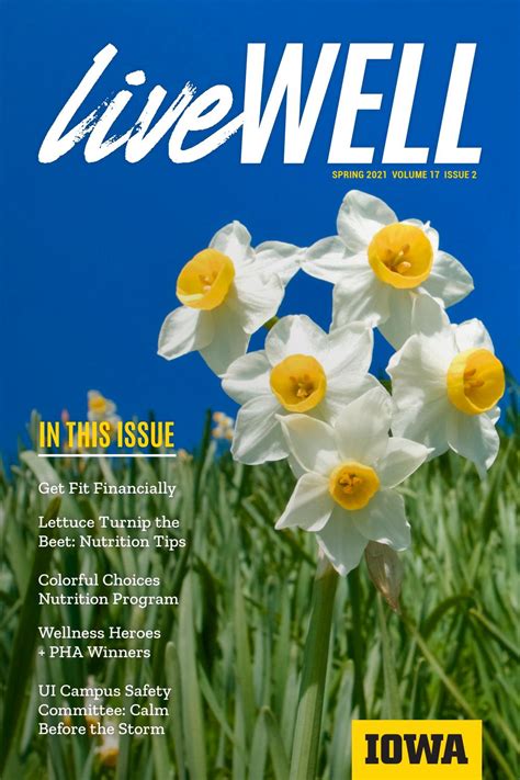 Livewell 2021 Spring Employee Well Being Newsletter By Livewell Program