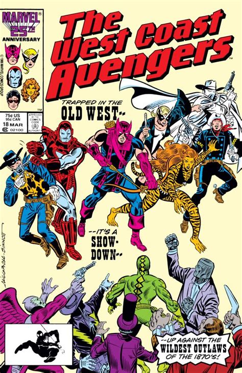 West Coast Avengers Vol 1 Comics Chronology
