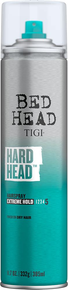 Hard Head Hairspray For Extra Strong Hold Bed Head By Tigi