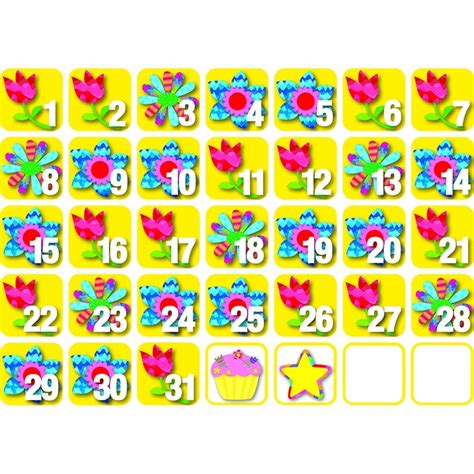 Free Printable Calendar Numbers 1 31 Pdf Printable Numbers For