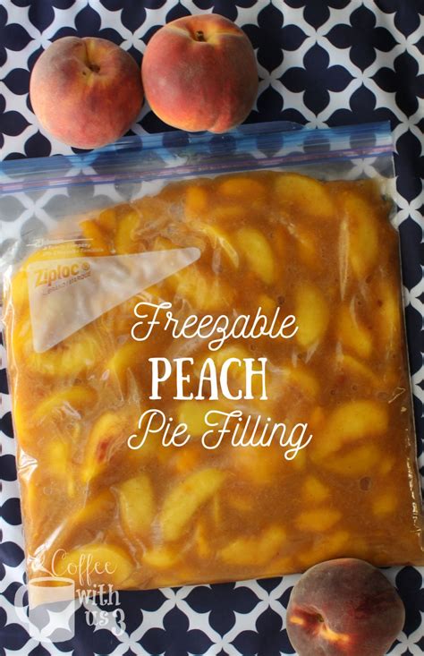 Freezable Peach Pie Filling | Recipe | Peach pie filling, Peach pie ...