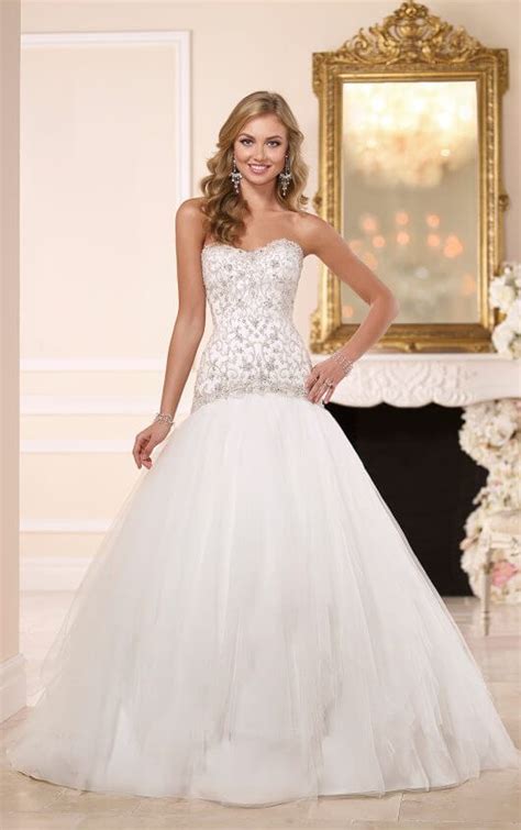 Drop Waist Wedding Dress Wedding Dresses Stella York