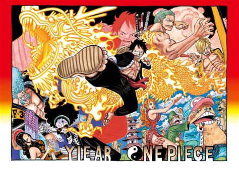 Color Spreads One Piece Manga One Piece Ex One Piece Chapter One