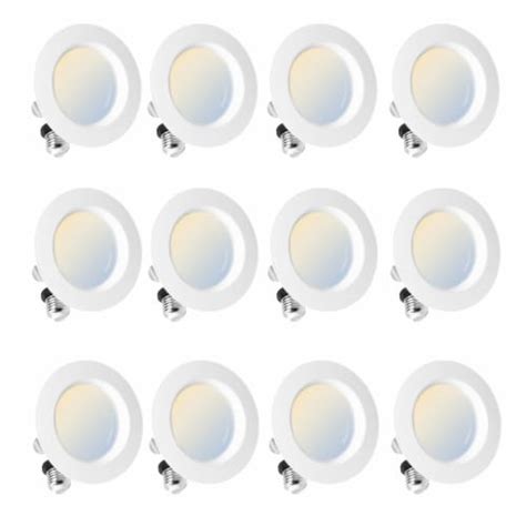 4 In 3cct Selectable 9w 750lm Recessed Retrofit Led Downlight