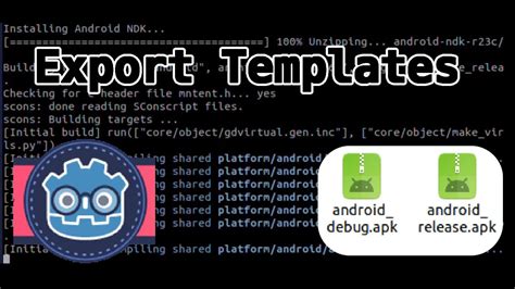 Godot 4 Compiling Export Templates For Android Youtube