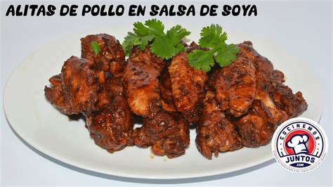 Cómo hacer salsa de soja casera. como hacer alitas de pollo en salsa de soya. Comida China ...