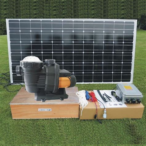 China Solar Dc Water Pump Kits Solar Powered Swimming Pool Pump Solar Submersible Pumping