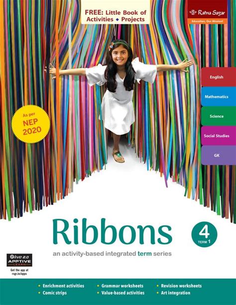 Ribbons Book 4 Term 1 Nep 2020 English Maths Evs Gk And Social