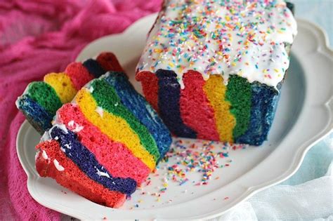 Rainbow Bread Recipe Rainbow Bread Sugar Icing Unicorn Foods