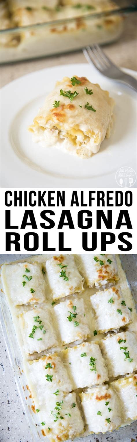 Chicken Broccoli Alfredo Lasagna Roll Ups Broccoli Walls