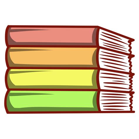 Book Clipart Stacked Graphics Illustrations Free Download On Png Gambaran