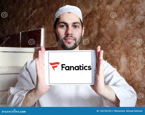 fanatics sports retailer logo editorial stock image image of brand logo 120126754
