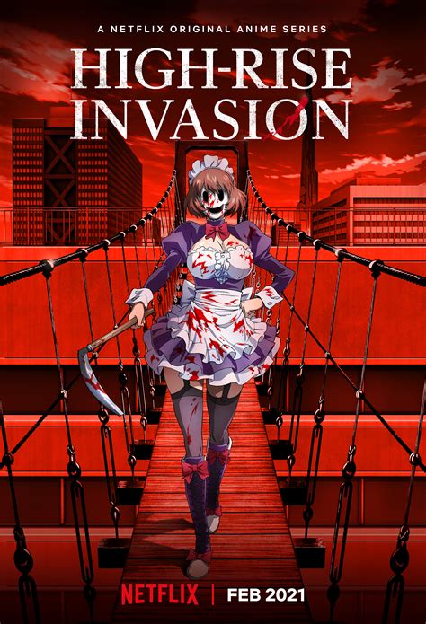 El Manga High Rise Invasion Tendrá Anime Para Televisión En Febrero De