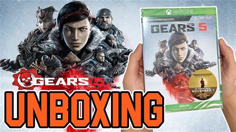 Gears 5 Xbox Oneunboxing Youtube