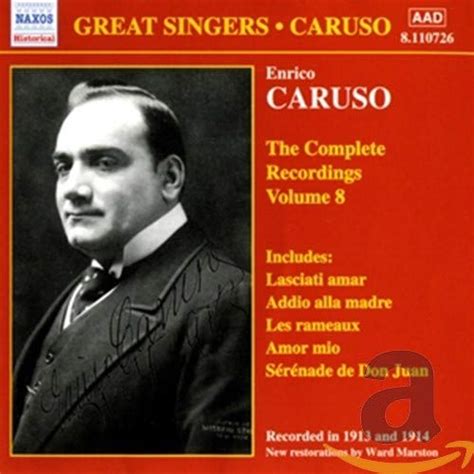 Caruso Complete Recording Vol8 Enrico Caruso Enrico Caruso