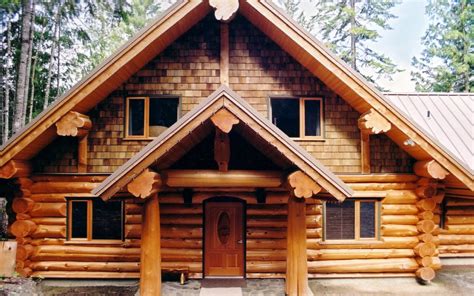 327 historic nature trail, gatlinburg, tn 37738. Kamloops Full Scribe Log Home - West Coast Log & Timber