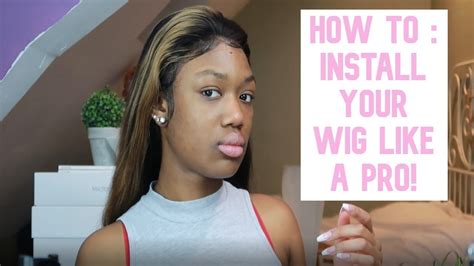 how to install a lace frontal wig beginner friendly ansuline youtube