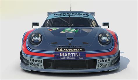 Porsche 911 Rsr Martini Racing By Don Craig Trading Paints