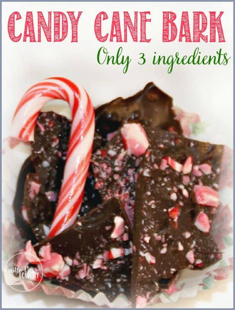 3 Ingredient 10 Minute Candy Cane Bark Castle View Academy