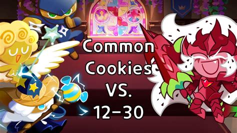 12 30 Story Mode Beaten With Common Cookies Crk Common Cookies Only Challenge Account Youtube