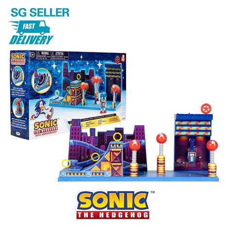 Sonic The Hedgehog Sonic Studiopolis Zone Playset 30th Anniversary