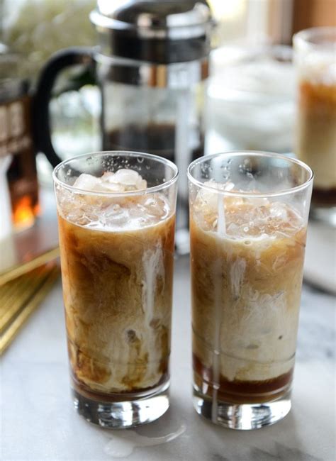 Iced Whiskey Coffees With Whiskey Syrup I Coffee