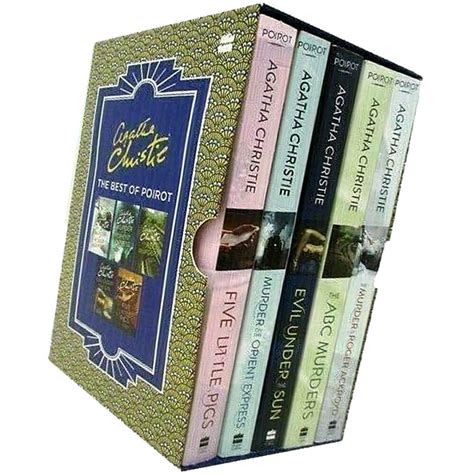 Agatha Christie Best Of Poirot Books Collection Set Box Set Hercule