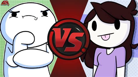 Theodd1sout Vs Jaiden Animations Theodd1sout And Jaiden Animations