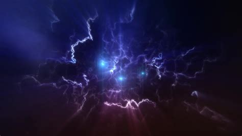 Lightning Motion Background Stock Video Footage For Free Download