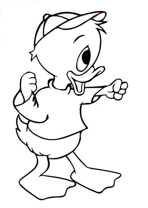 Baby Huey Dewey And Louie Coloring Pages Coloring Pages